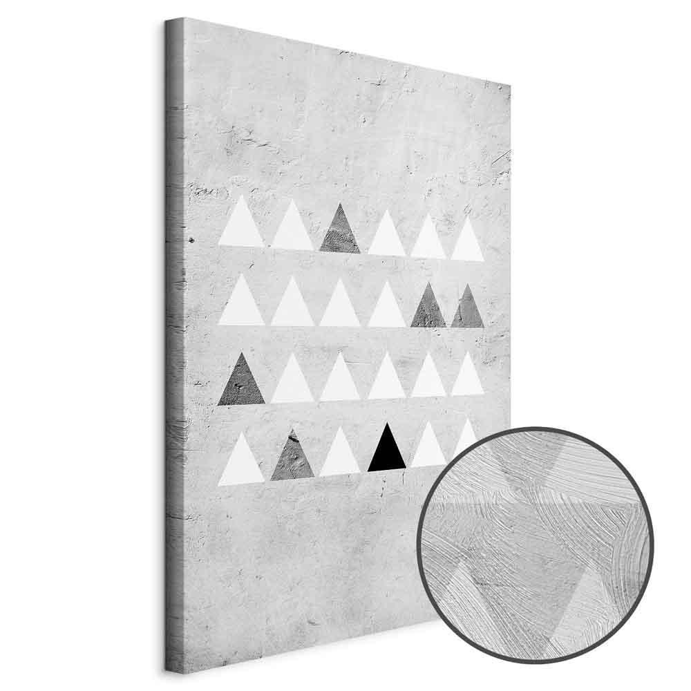 Leinwandbild - Grey Forest (1 Part) Vertical