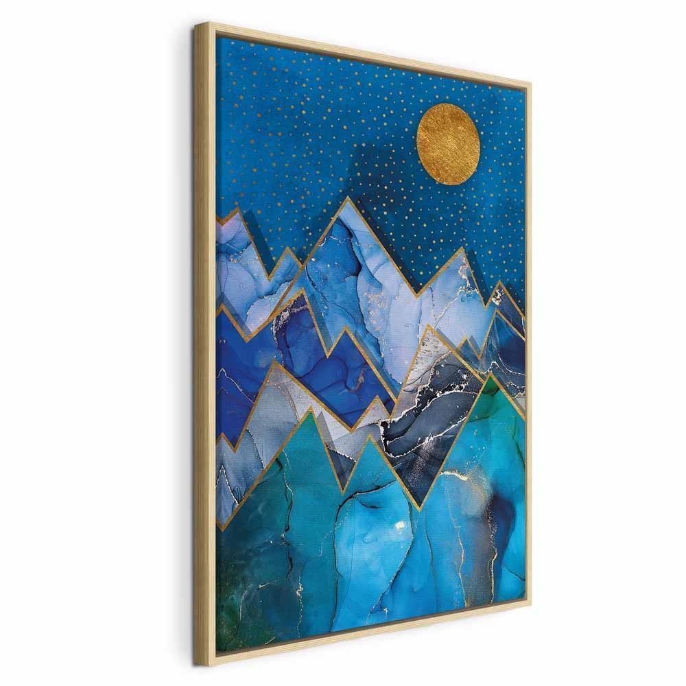 Leinwandbild - Night Walk (1 Part) Vertical