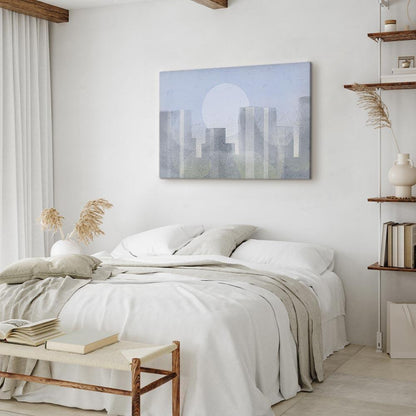 Leinwandbild - Modern City (1 Part) Wide - First Variant