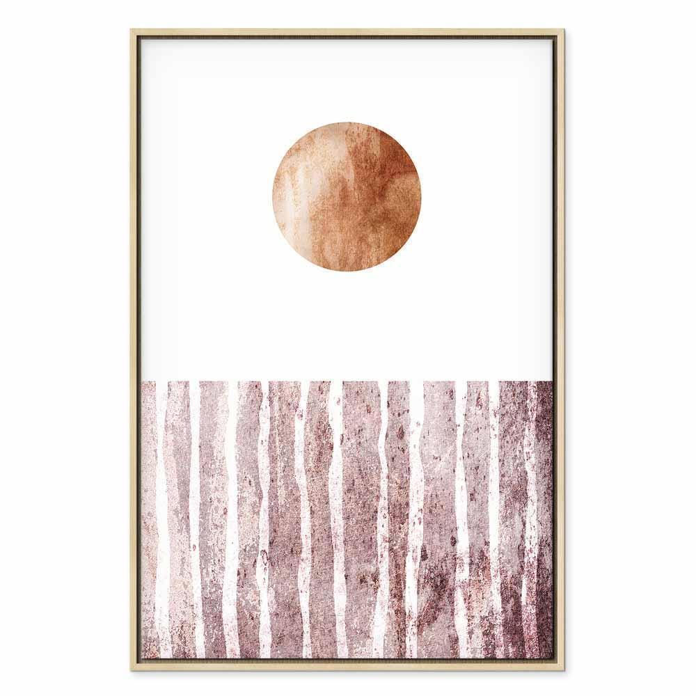 Leinwandbild - Harmony and Rhythm (1 Part) Vertical