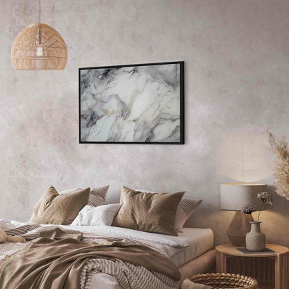 Leinwandbild - Elegant marble – stone structures in neutral colours