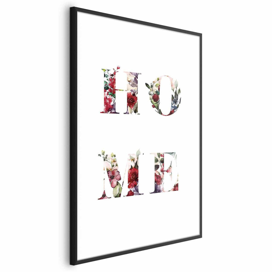 Poster - Home in Flowers Artgeist