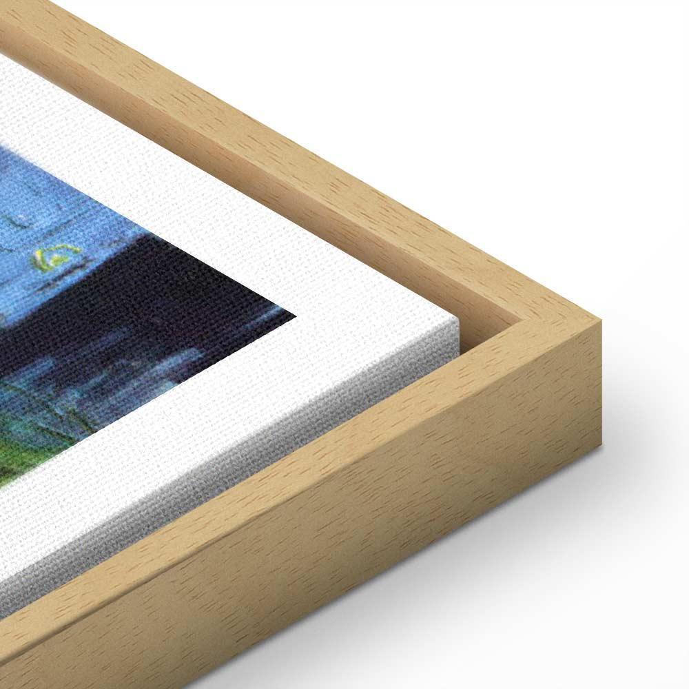 Leinwandbild - Cafe at Night (1 Part) Vertical