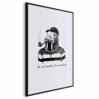 Poster - I'm Not Smoking I'm Breathing Artgeist