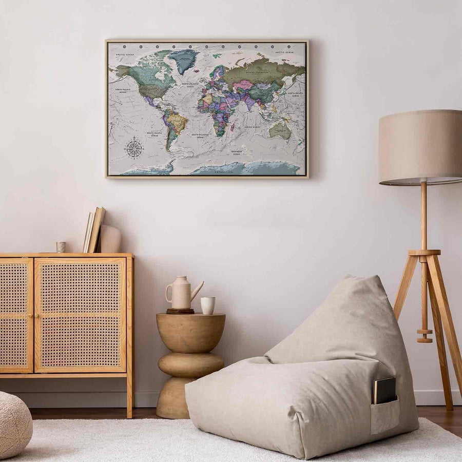 Leinwandbild - World Destinations (1 Part) Wide Artgeist