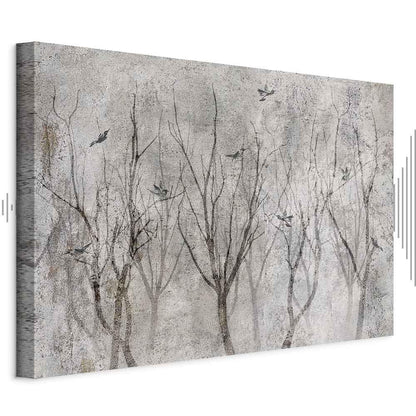 Leinwandbild - Singing in the Forest (1 Part) Wide