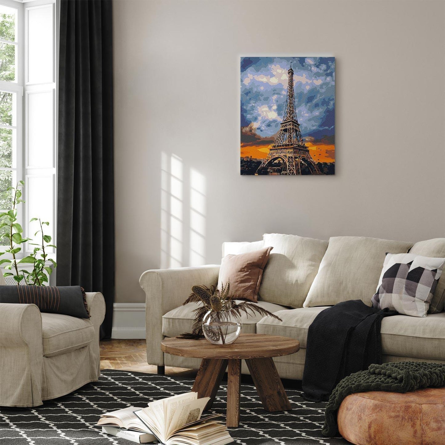 Malen nach Zahlen - Symbol of Paris