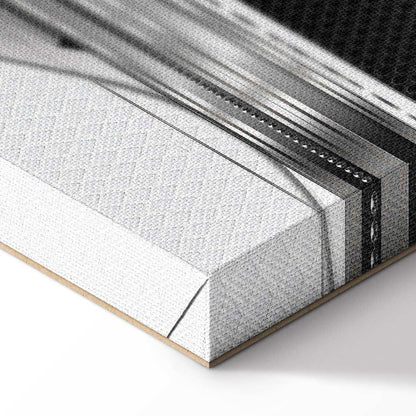 Leinwandbild - Silver Cut