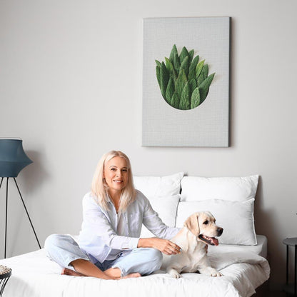 Leinwandbild - Scent Circle (1 Part) Vertical