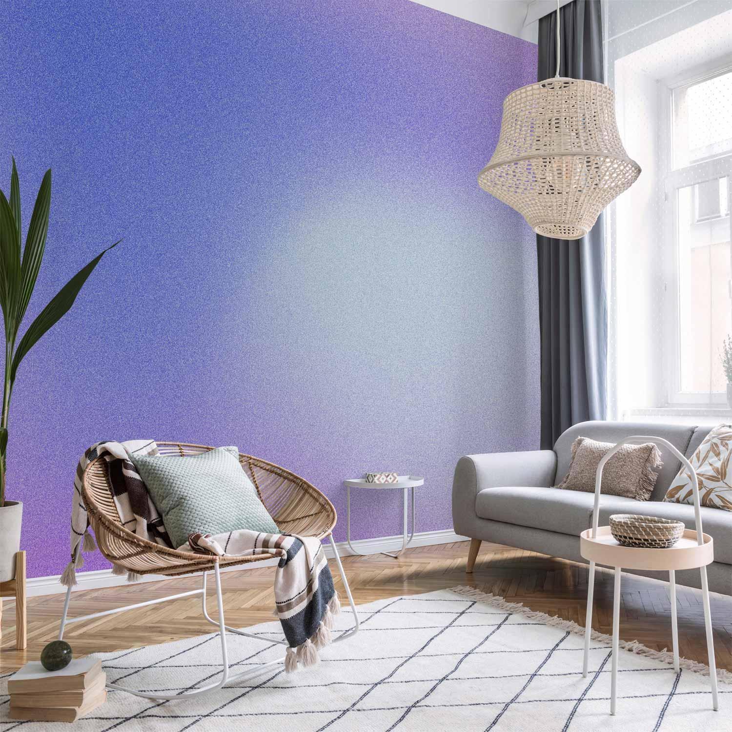 Fototapete - Heather Mist - Delicate Gradient Comprising Various Shades of Violet Artgeist