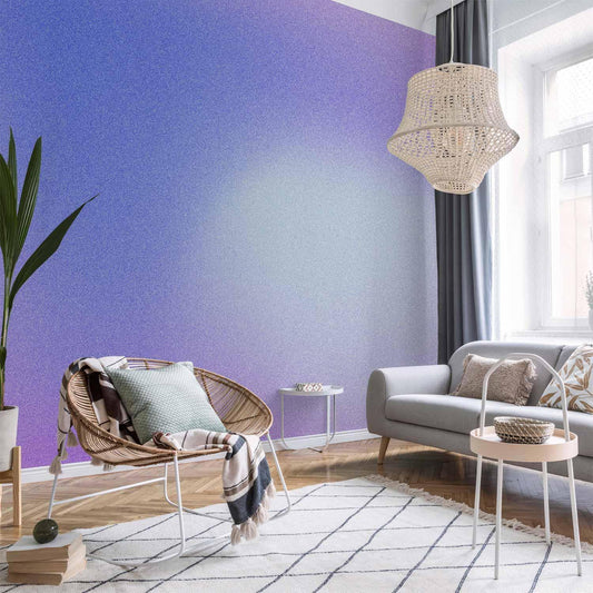 Fototapete - Heather Mist - Delicate Gradient Comprising Various Shades of Violet Artgeist
