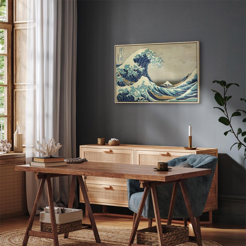 Leinwandbild - Hokusai Katsushika – The Great Wave off Kanagawa