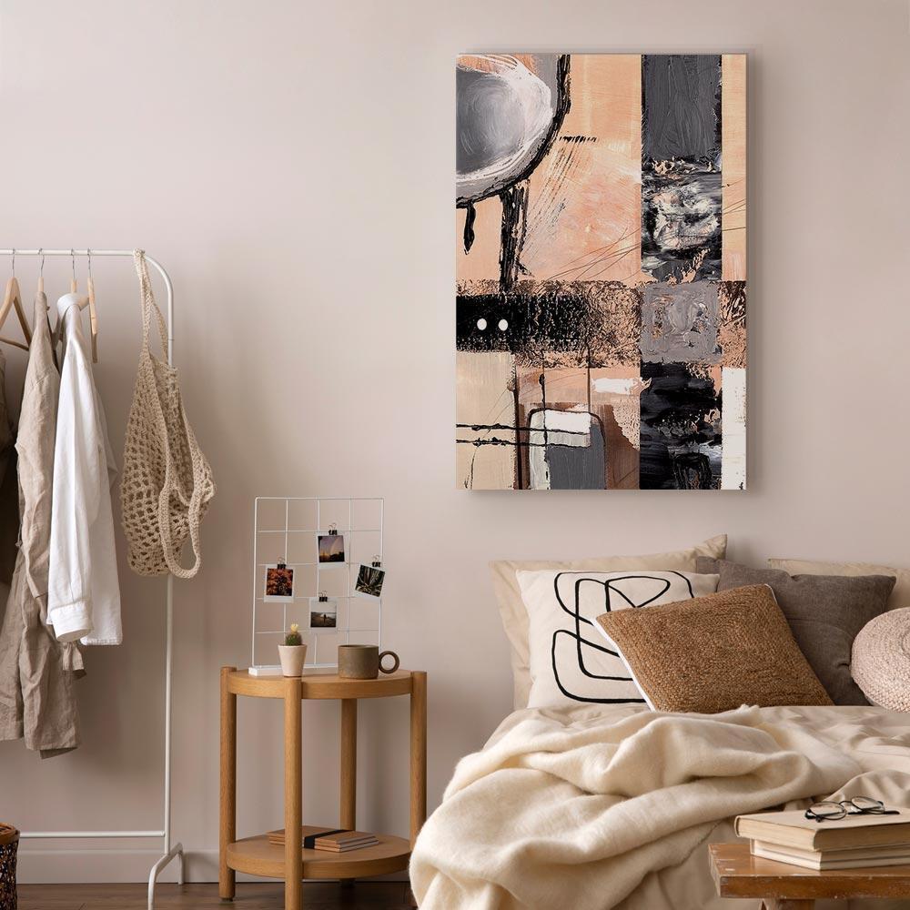 Leinwandbild - Enchanted Visions (1-part) - Artistic Background in Abstract Form