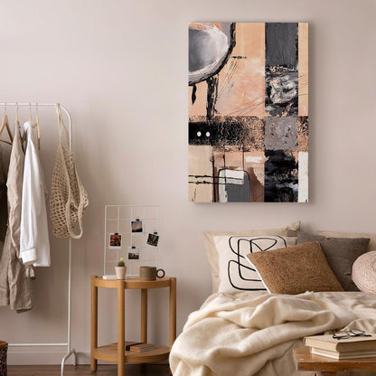 Leinwandbild - Enchanted Visions (1-part) - Artistic Background in Abstract Form