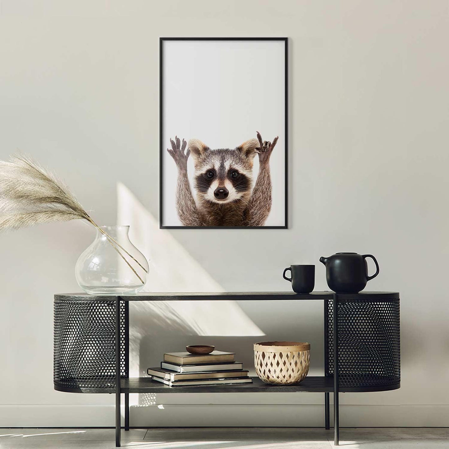 Poster - Raccoon Artgeist