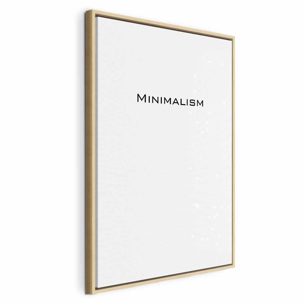 Leinwandbild - Minimalism (1 Part) Vertical