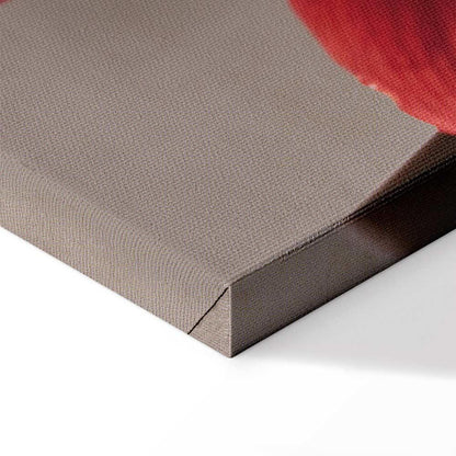 Leinwandbild - Red Flower (1 Part) Vertical