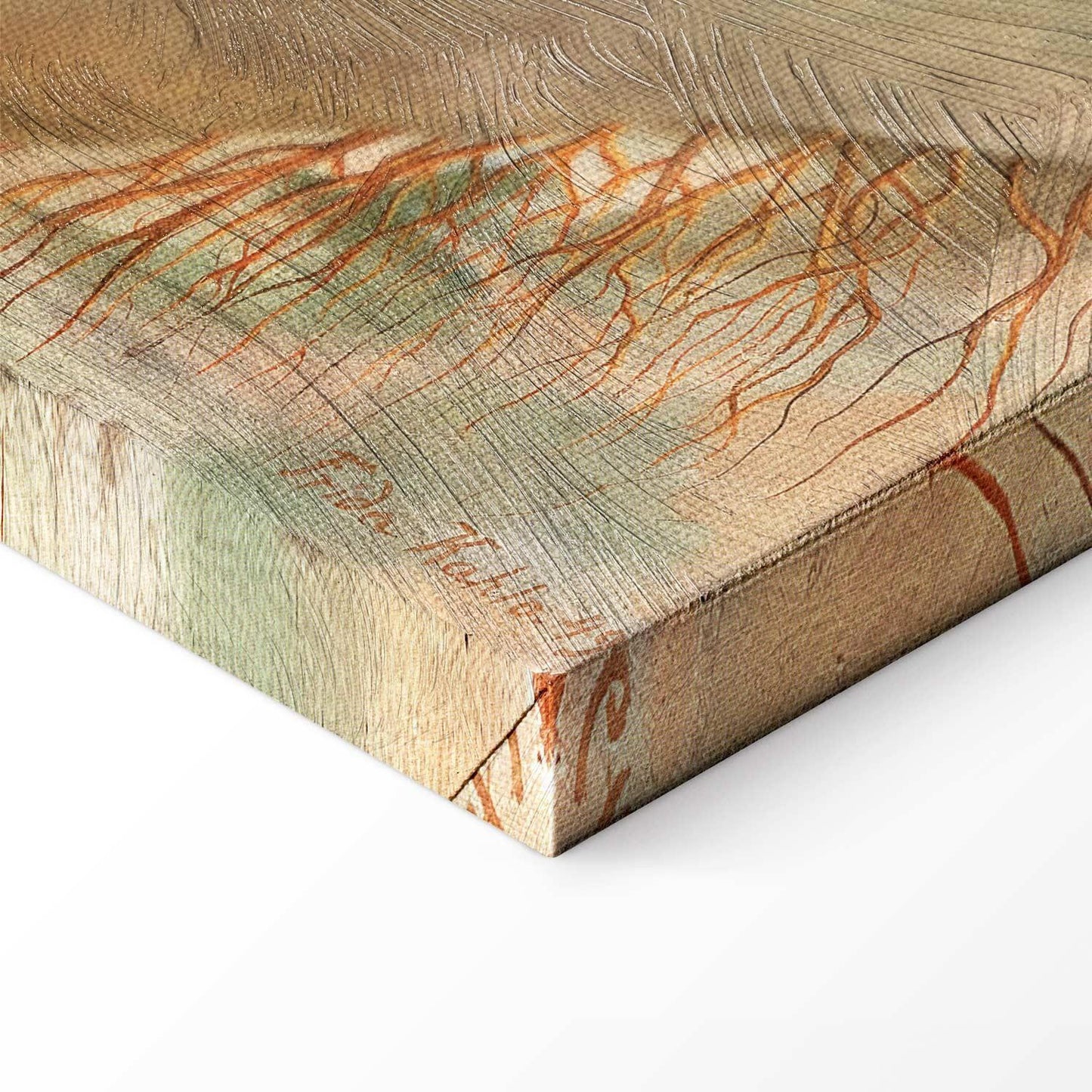 Leinwandbild - Frida Kahlo – The Love Embrace of the Universe, the Earth (Mexico), Myself, Diego, and Señor Xolotl