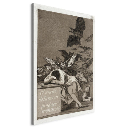 Leinwandbild - The Sleep of Reason Produces Monsters Artgeist