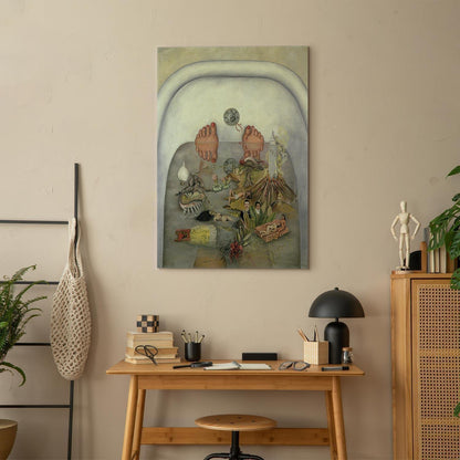 Leinwandbild - Frida Kahlo – What the Water Gave Me