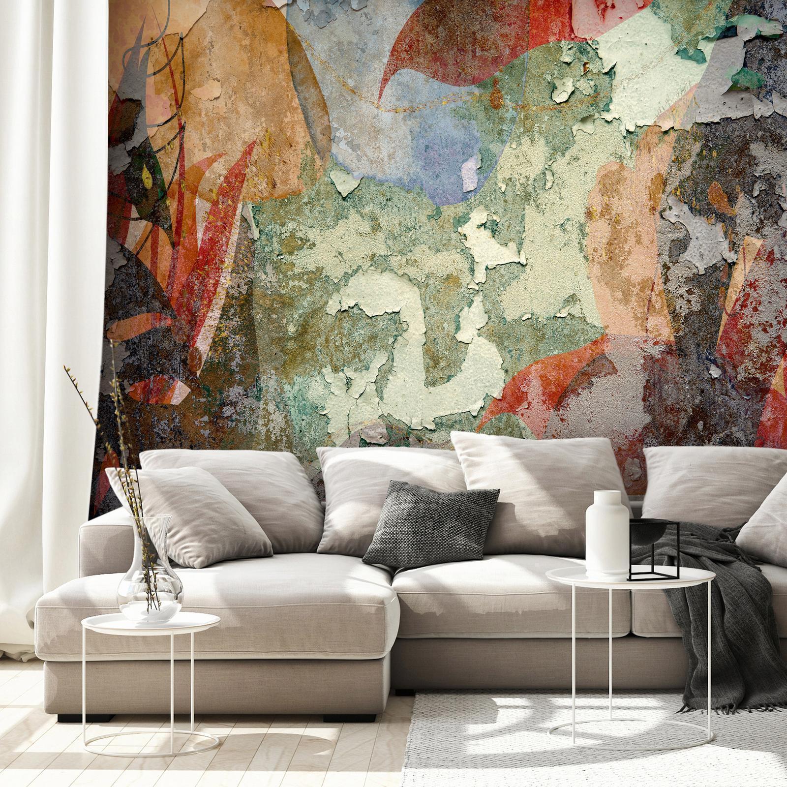 Fototapete - Colourful Wall Artgeist