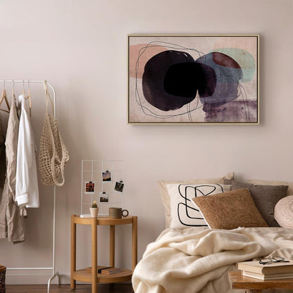 Leinwandbild - Free Accumulation (1 Part) Wide