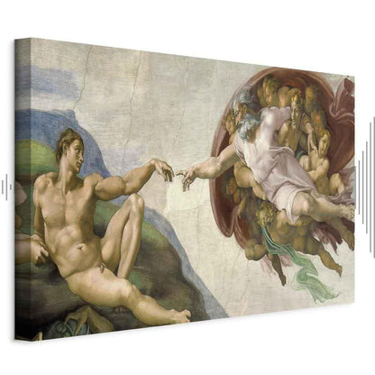 Leinwandbild - Michelangelo – The Creation of Adam II