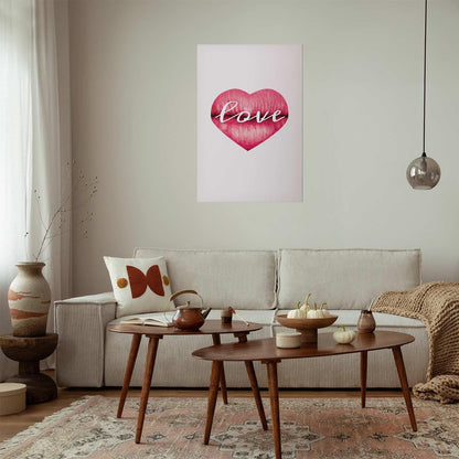Poster - Loving Lips Artgeist