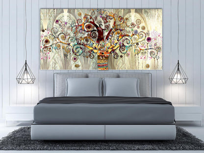 Leinwandbild Baum des Lebens – Symbolische Wandkunst auf hochwertiger Leinwand