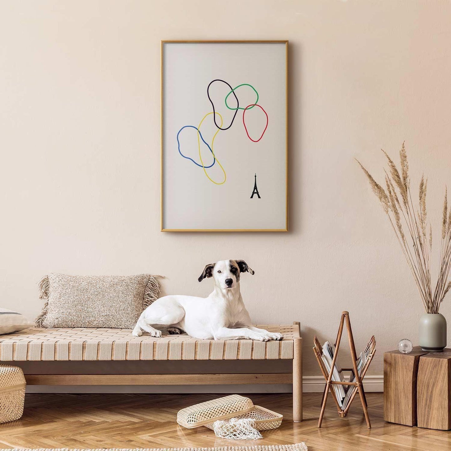 Poster - Colorful Circles - digital graphic - minimalism