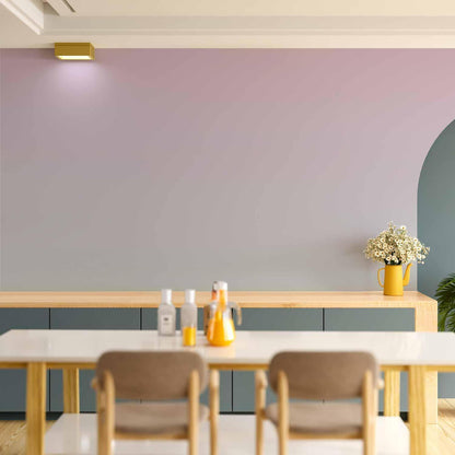 Fototapete - Pastel Gradient - Transition of Colors from Violet to Mint Artgeist