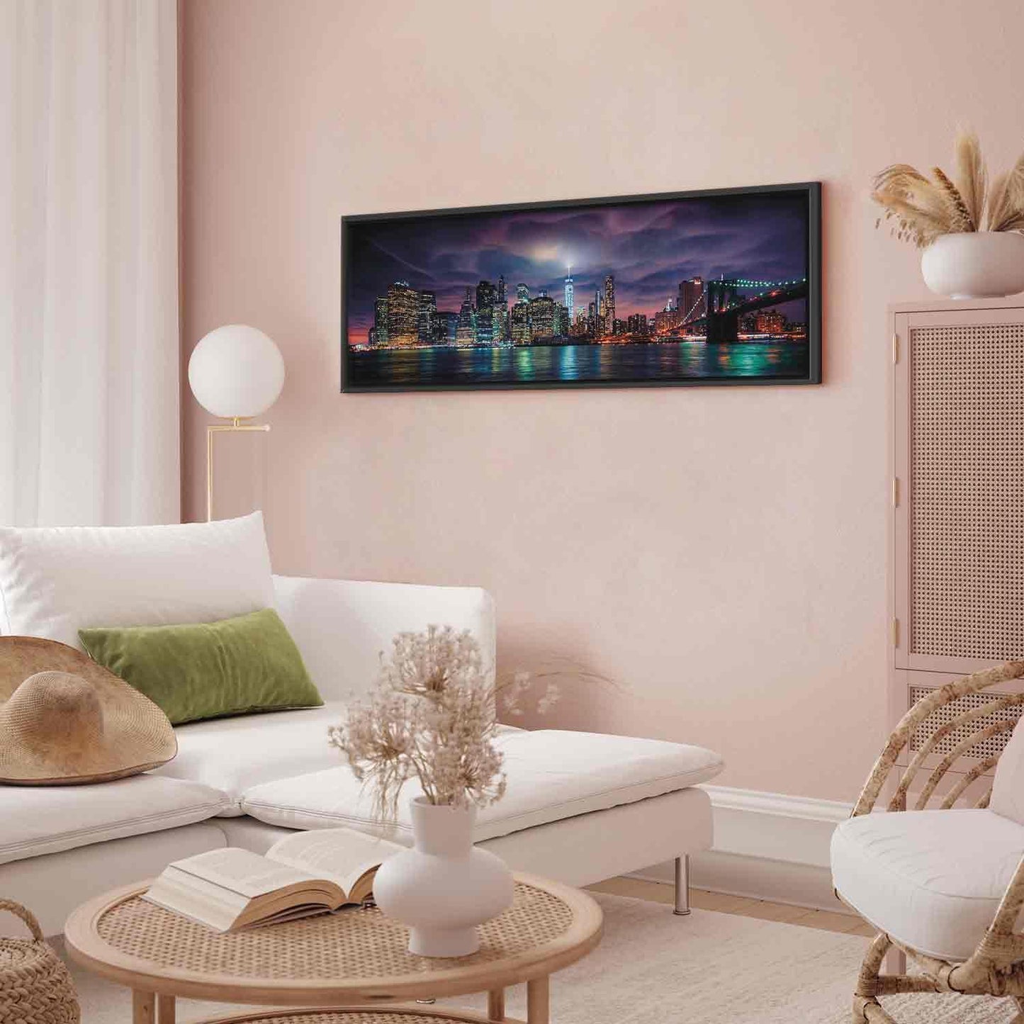 Leinwandbild - New York: Dark City