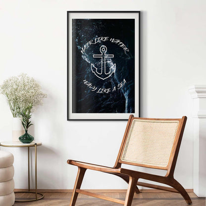 Poster - Hair Like Water, Wavy Like the Sea Artgeist