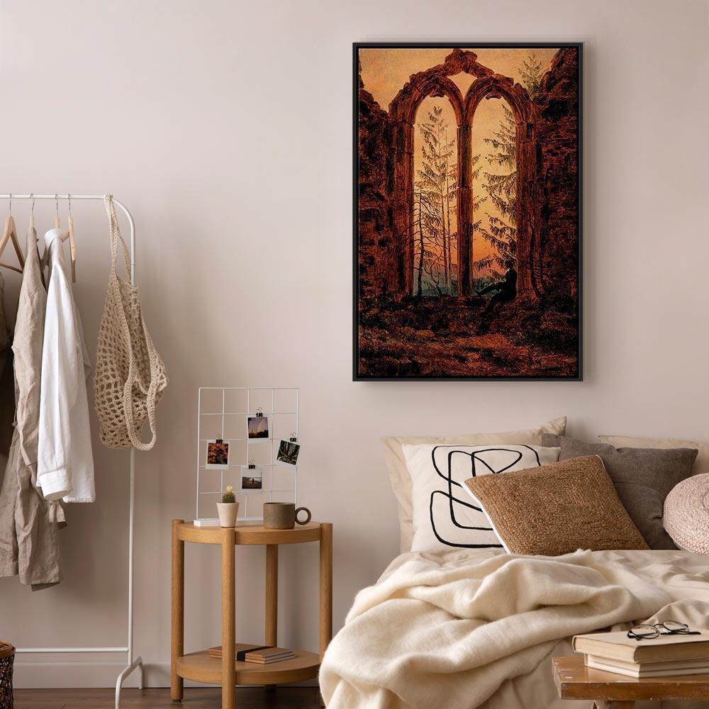 Leinwandbild - Caspar David Friedrich – The Dreamer