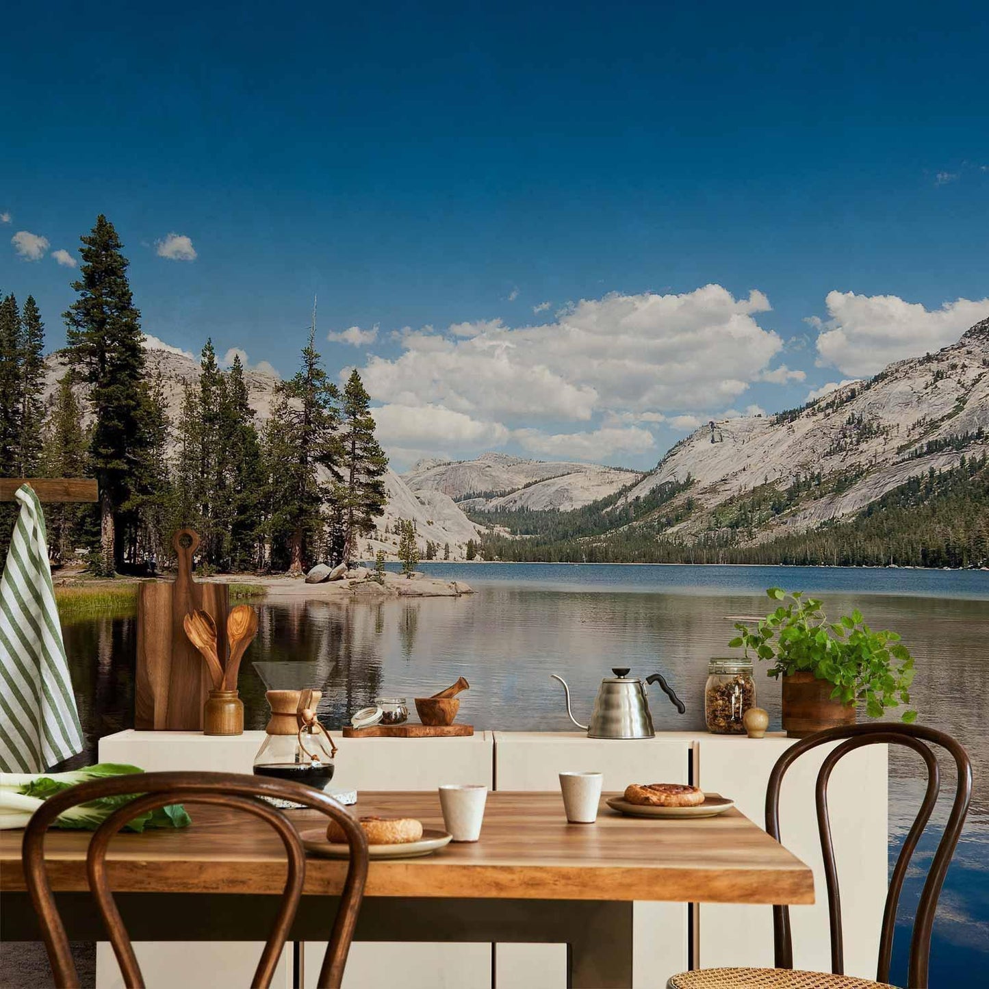 Fototapete - Tenaya Lake Artgeist