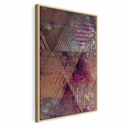 Leinwandbild - Autumn Abstraction (1 Part) Vertical