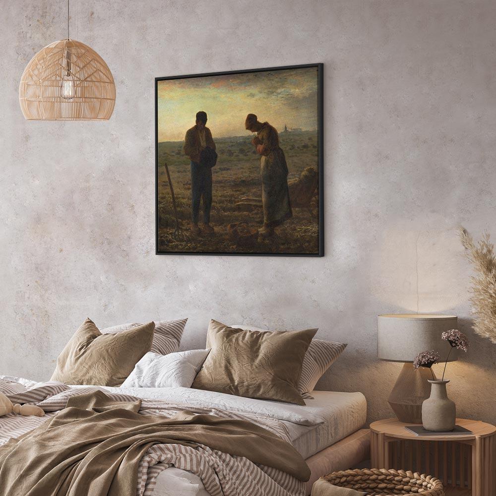 Leinwandbild - Jean-François Millet – The Angelus