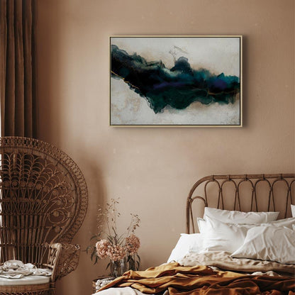 Leinwandbild - Rift of Blue (1 Part) Wide