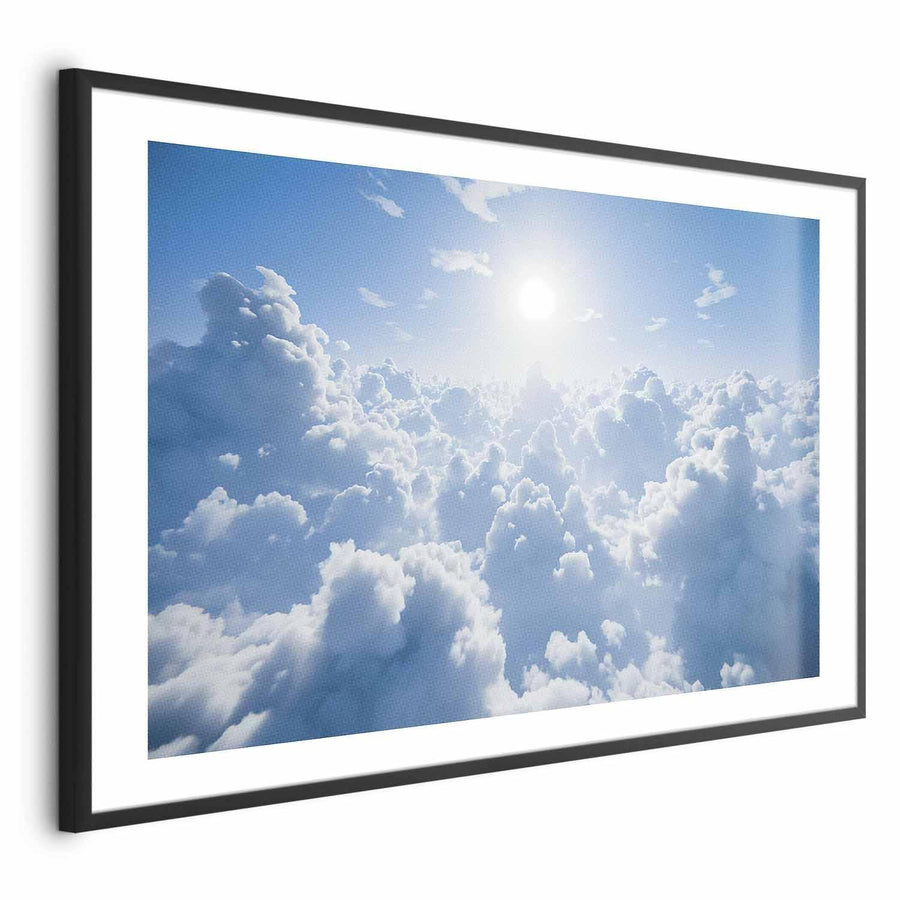 Poster - Heavenly Peace: Warm Sun Rays Artgeist