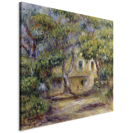 Leinwandbild - The Farm at Les Collettes (Pierre-Auguste Renoir) Artgeist