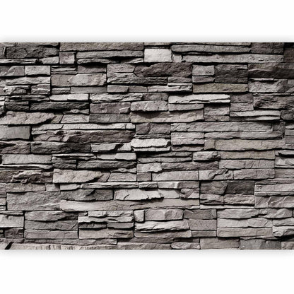 Fototapete Granit-Bastion – Steinoptik in moderner Eleganz Sawelt