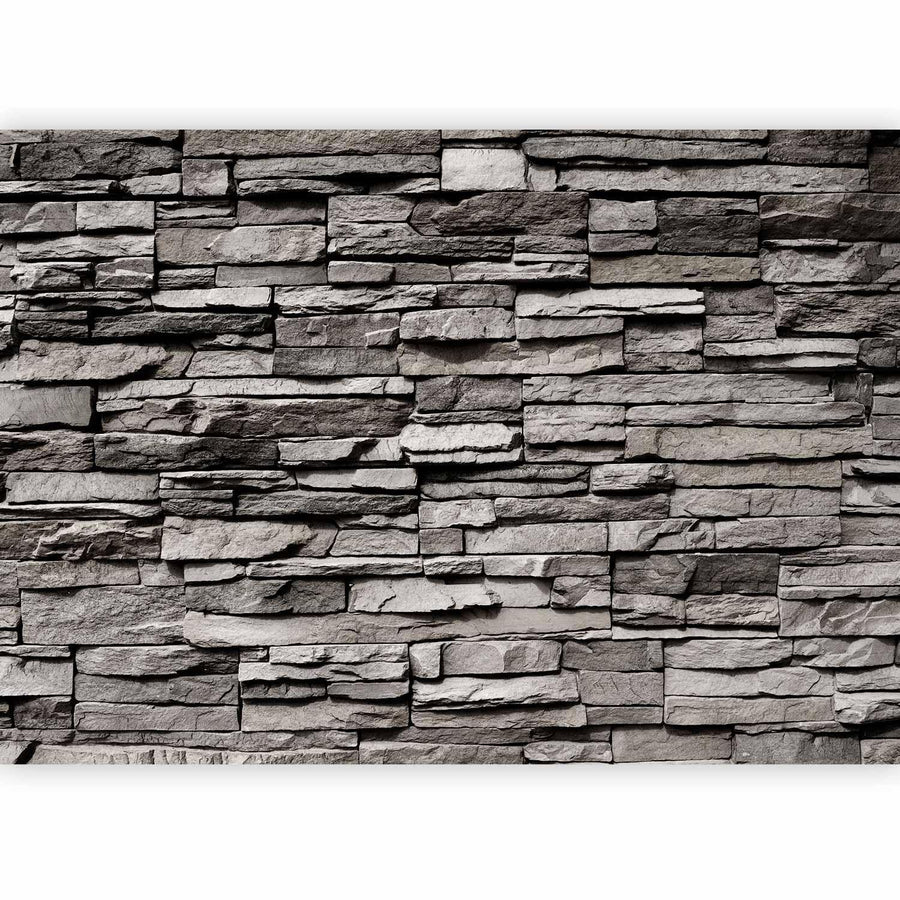 Fototapete Granit-Bastion – Steinoptik in moderner Eleganz Sawelt