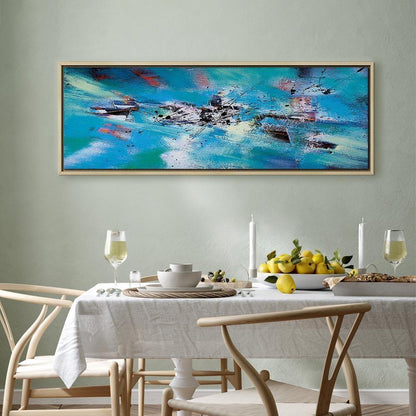 Leinwandbild - Snow Fun (1 Part) Narrow