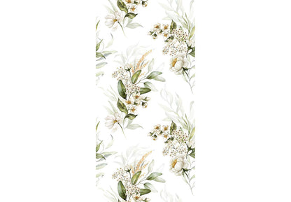 Tapete „Blumenkleid“ – Romantisches Blumenmuster für deine Wand