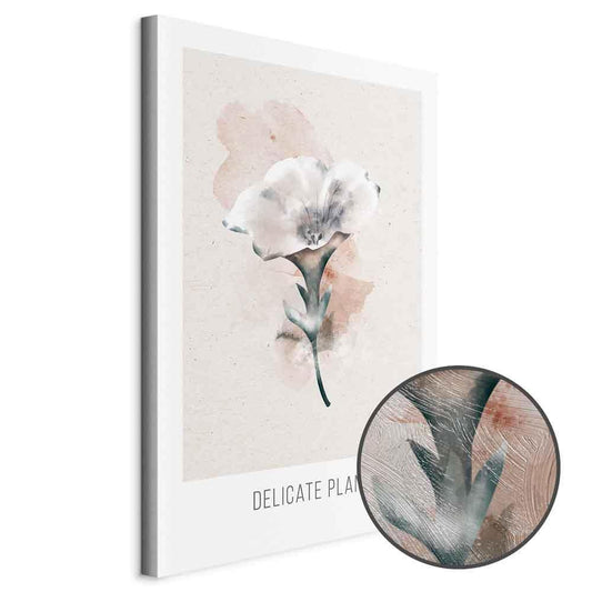 Leinwandbild - Delicate Plant (1 Part) Vertical