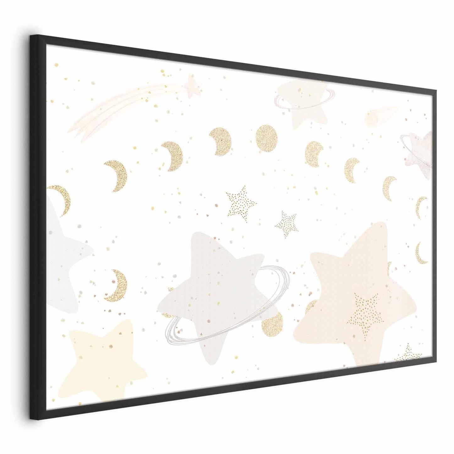 Poster - Moon and Stars