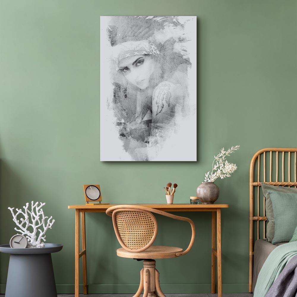 Leinwandbild - Ethnic Look (1 Part) Vertical