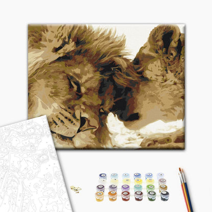 Malen nach Zahlen - Cold Owl