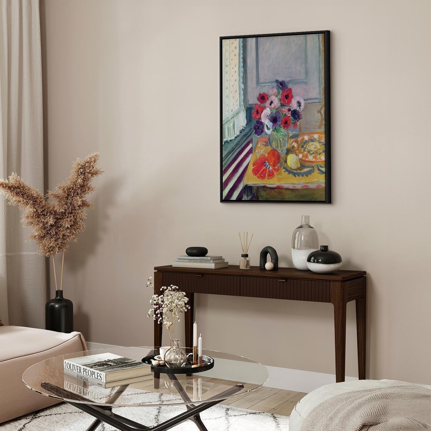 Leinwandbild - Henri Matisse – Still Life with Anemones