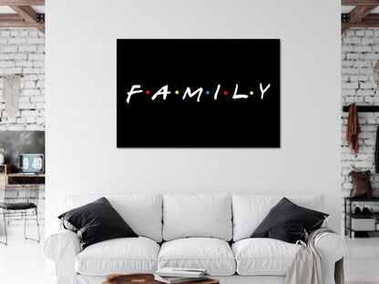 Leinwandbild - Family (1 Part) Wide Artgeist